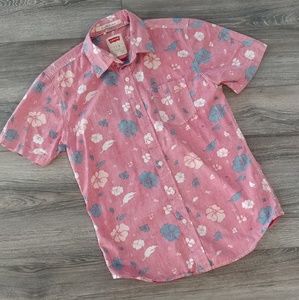 Men's floral Button down Shirt